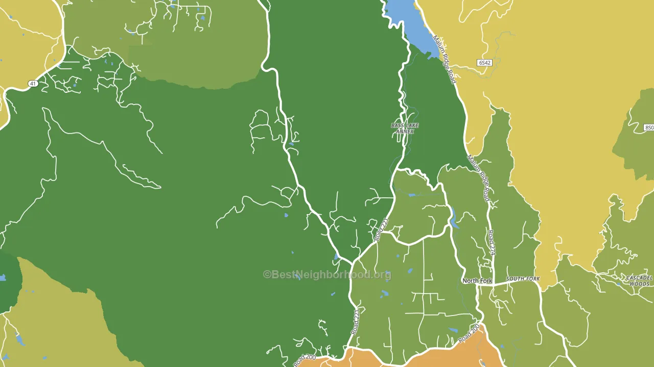 Wishon, CA block-group voter-turnout map