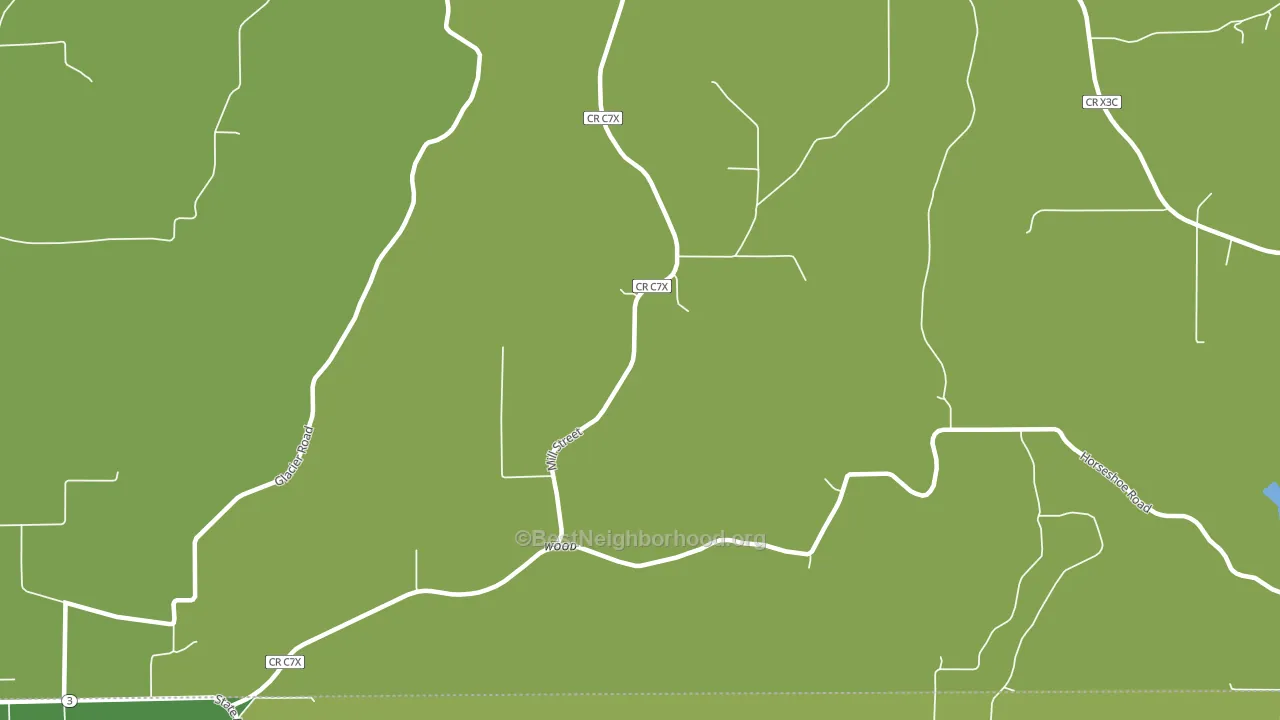 Wood, IA block-group voter-turnout map