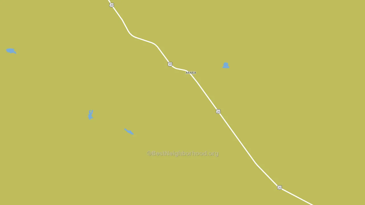 Wood Lake, NE block-group voter-turnout map