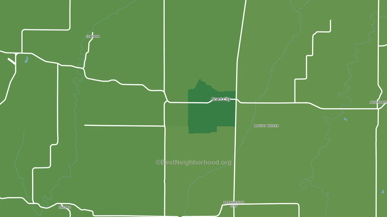Worth County, MO block-group voter-turnout map