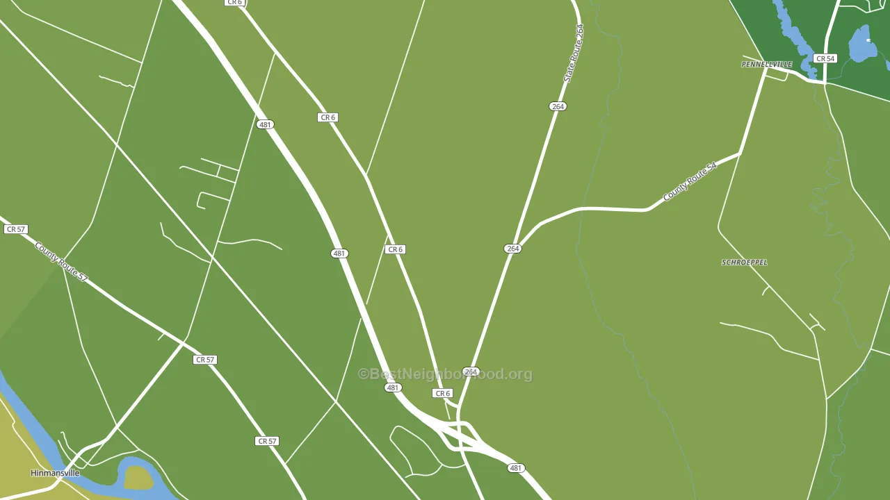 Wrights Corners, NY block-group voter-turnout map