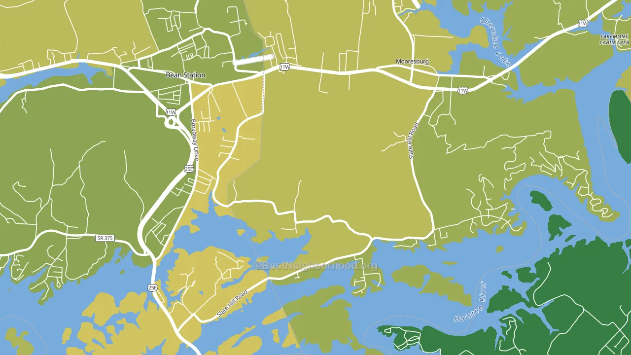 Wyatt Village, TN block-group voter-turnout map