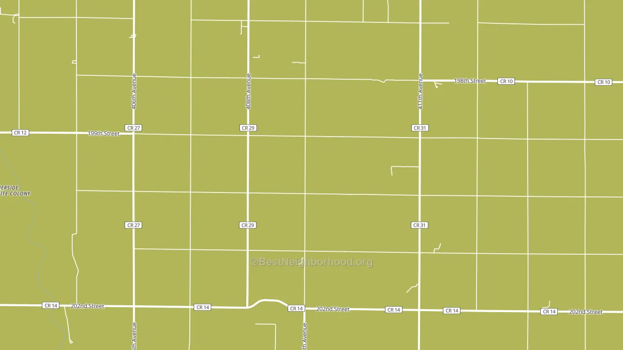 Yale, SD block-group voter-turnout map