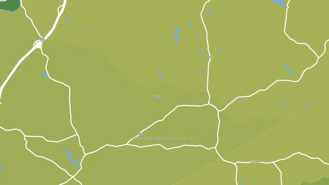 Yale, VA block-group voter-turnout map