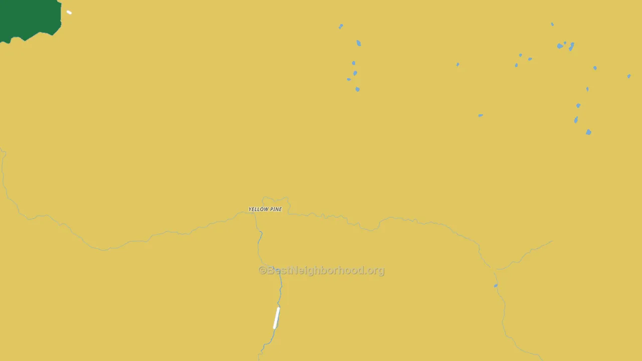 Yellow Pine, ID block-group voter-turnout map