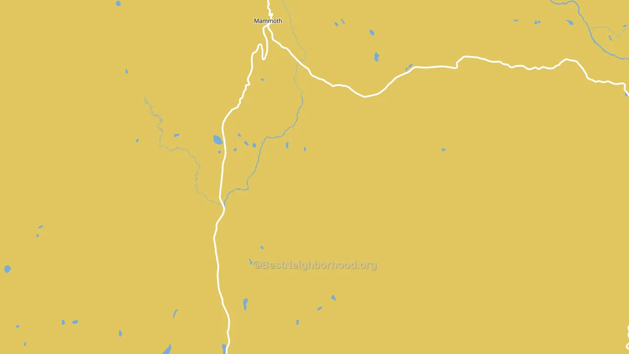 Yellowstone National Park, WY block-group voter-turnout map