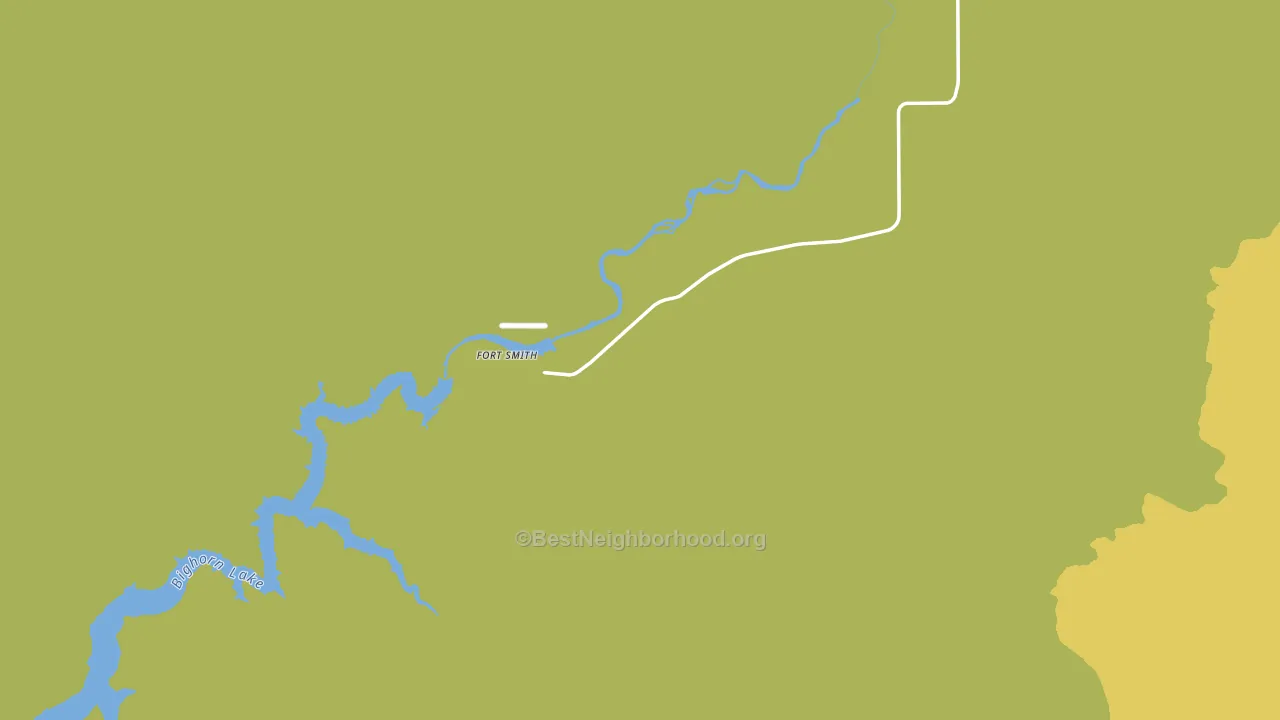 Yellowtail, MT block-group voter-turnout map