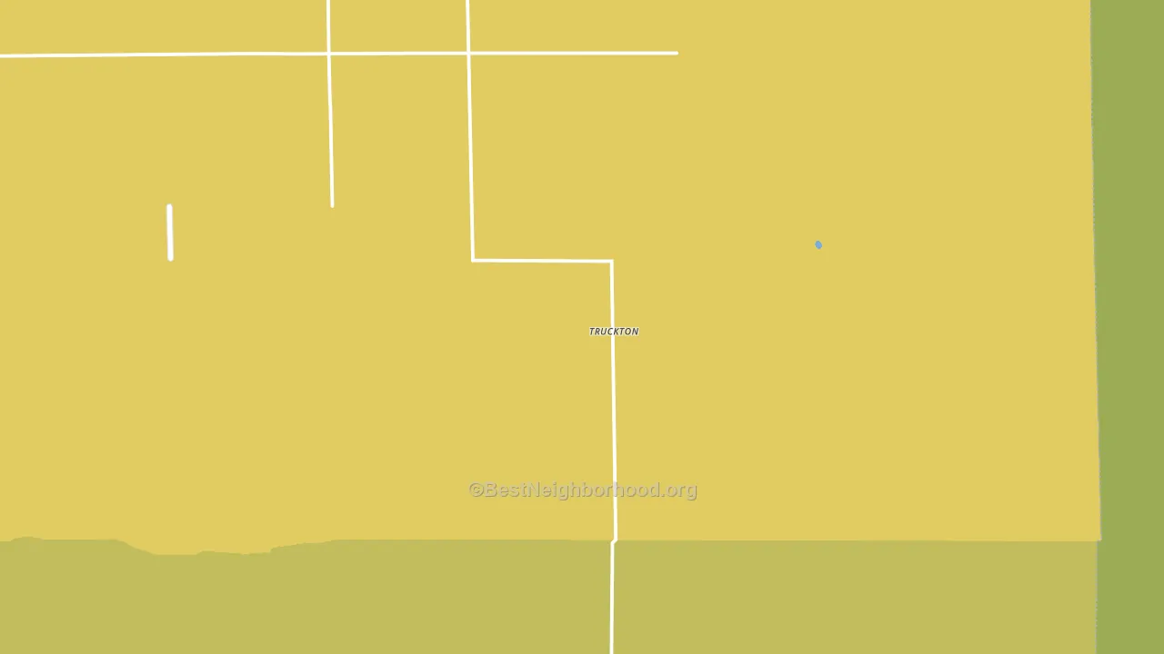 Yoder, CO block-group voter-turnout map