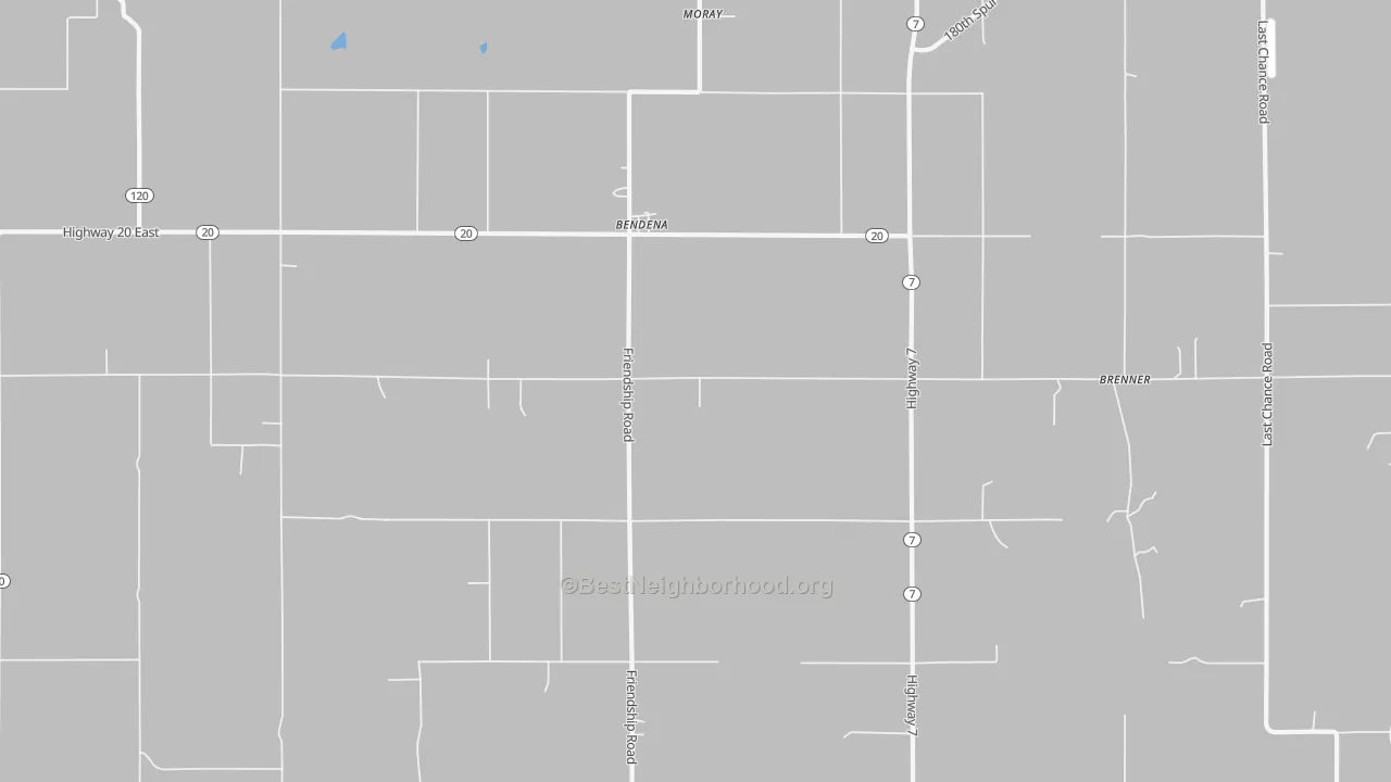 Walk Grade map of 66008, KS, walkable areas in green and car-dependent areas in red