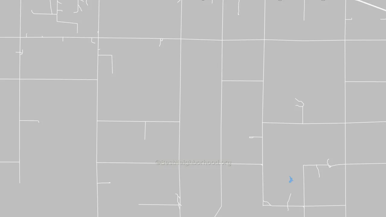 Walk Grade map of 67515, KS, walkable areas in green and car-dependent areas in red