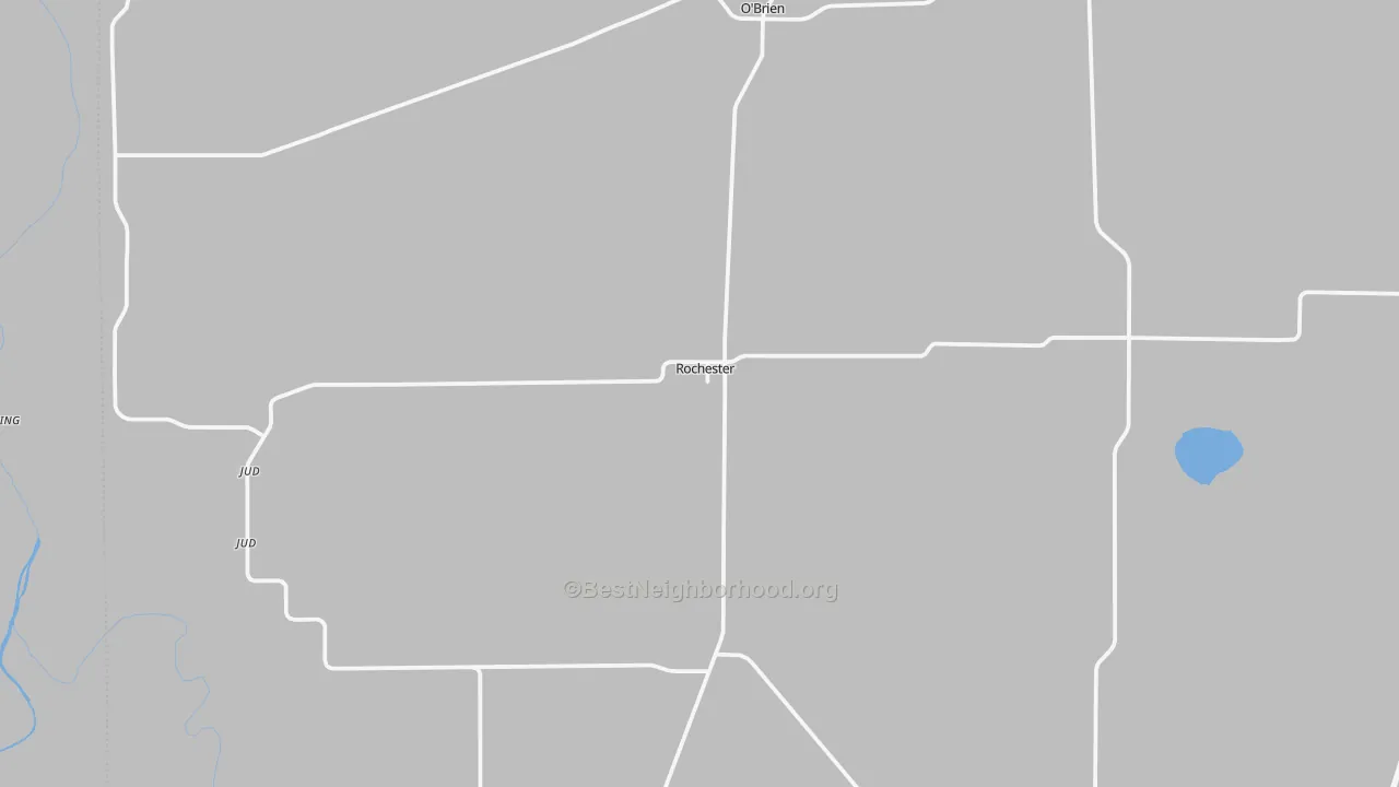 Walk Grade map of 79544, TX, walkable areas in green and car-dependent areas in red