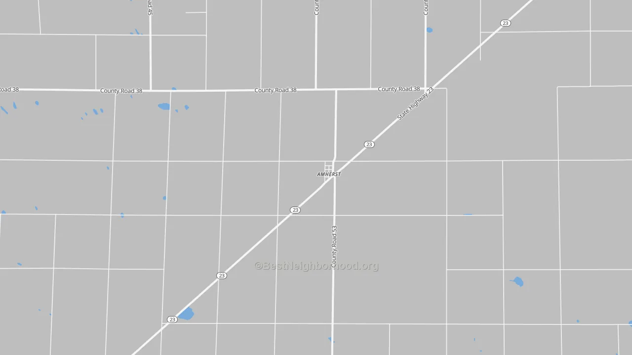 Walk Grade map of 80721, CO, walkable areas in green and car-dependent areas in red