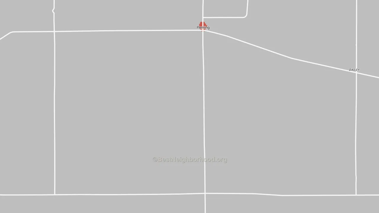 Walk Grade map of 80728, CO, walkable areas in green and car-dependent areas in red