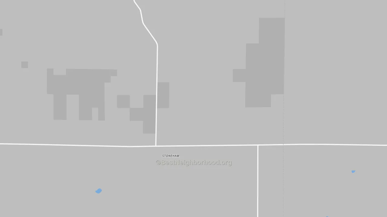 Walk Grade map of 80754, CO, walkable areas in green and car-dependent areas in red