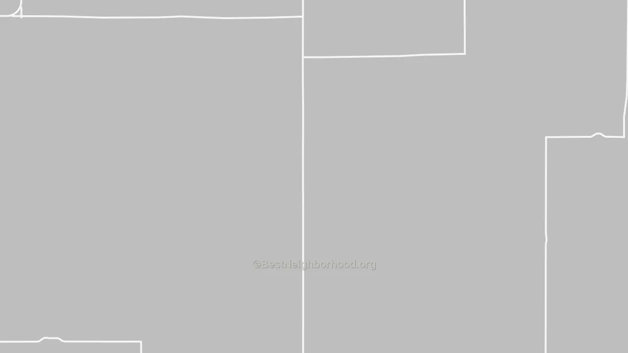 Walk Grade map of 80818, CO, walkable areas in green and car-dependent areas in red