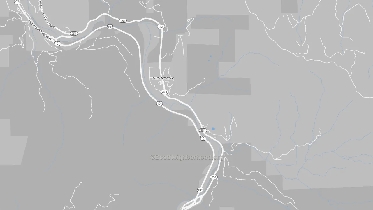 Walk Grade map of 95559, CA, walkable areas in green and car-dependent areas in red