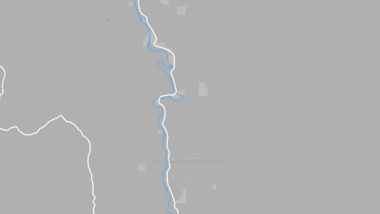 Walk Grade map of 95568, CA, walkable areas in green and car-dependent areas in red