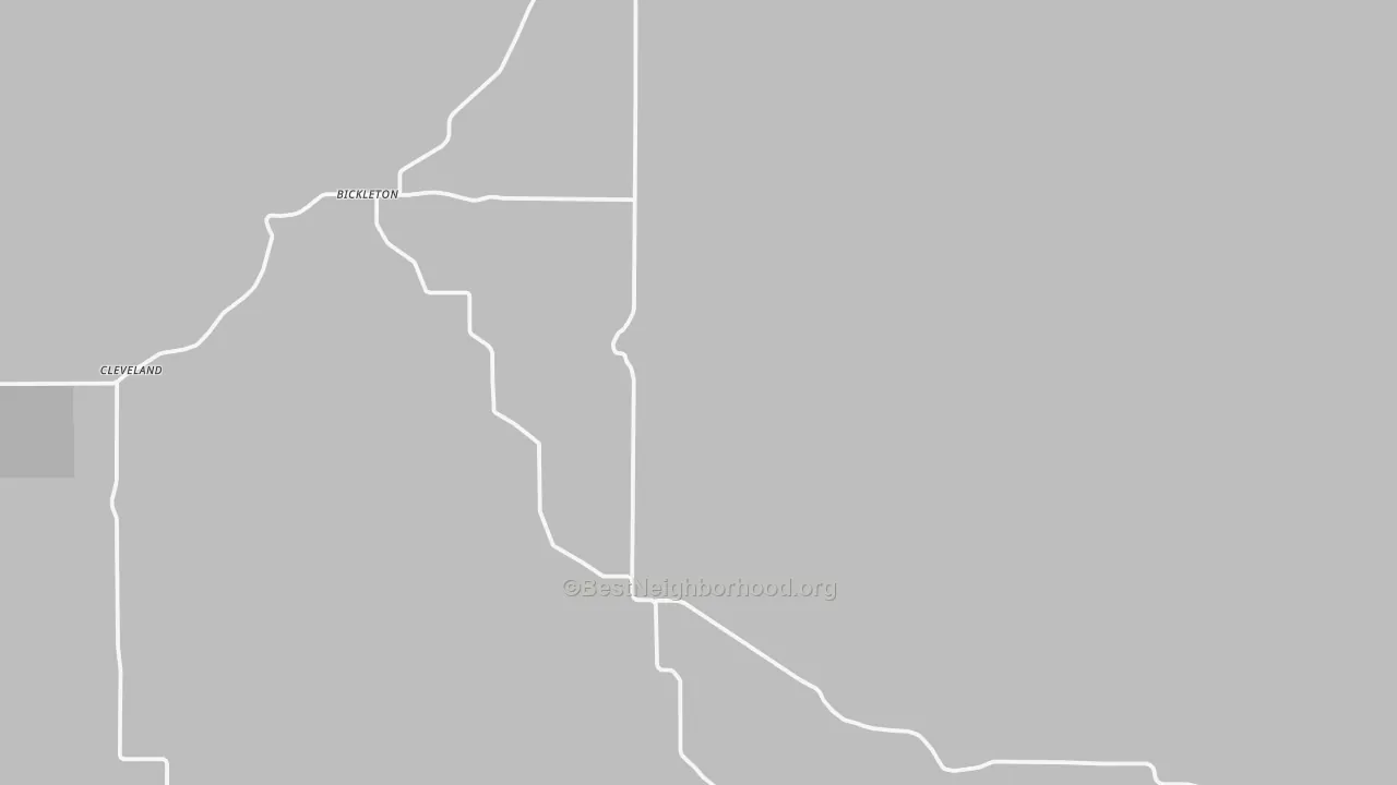 Walk Grade map of 99322, WA, walkable areas in green and car-dependent areas in red