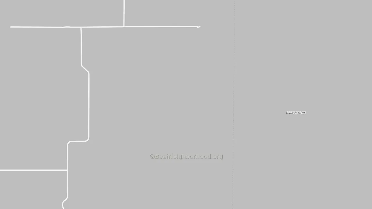 Walk Grade map of Cactus Flat, SD, walkable areas in green and car-dependent areas in red