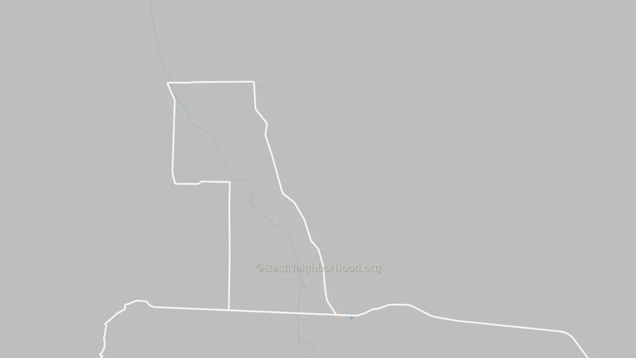 Walk Grade map of Cordero, NV, walkable areas in green and car-dependent areas in red