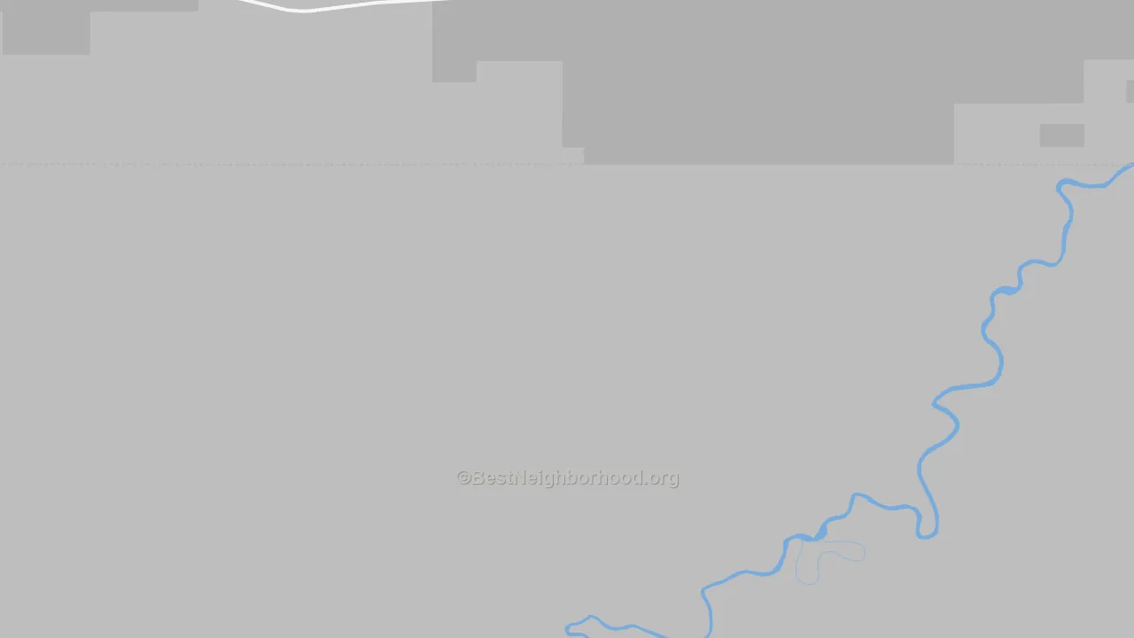 Walk Grade map of Imlay, SD, walkable areas in green and car-dependent areas in red