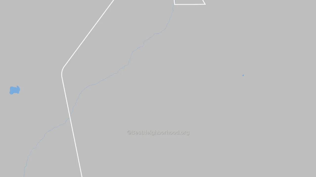 Walk Grade map of Lander County, NV, walkable areas in green and car-dependent areas in red
