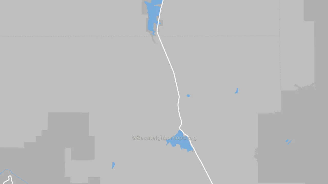 Walk Grade map of Maher, CO, walkable areas in green and car-dependent areas in red