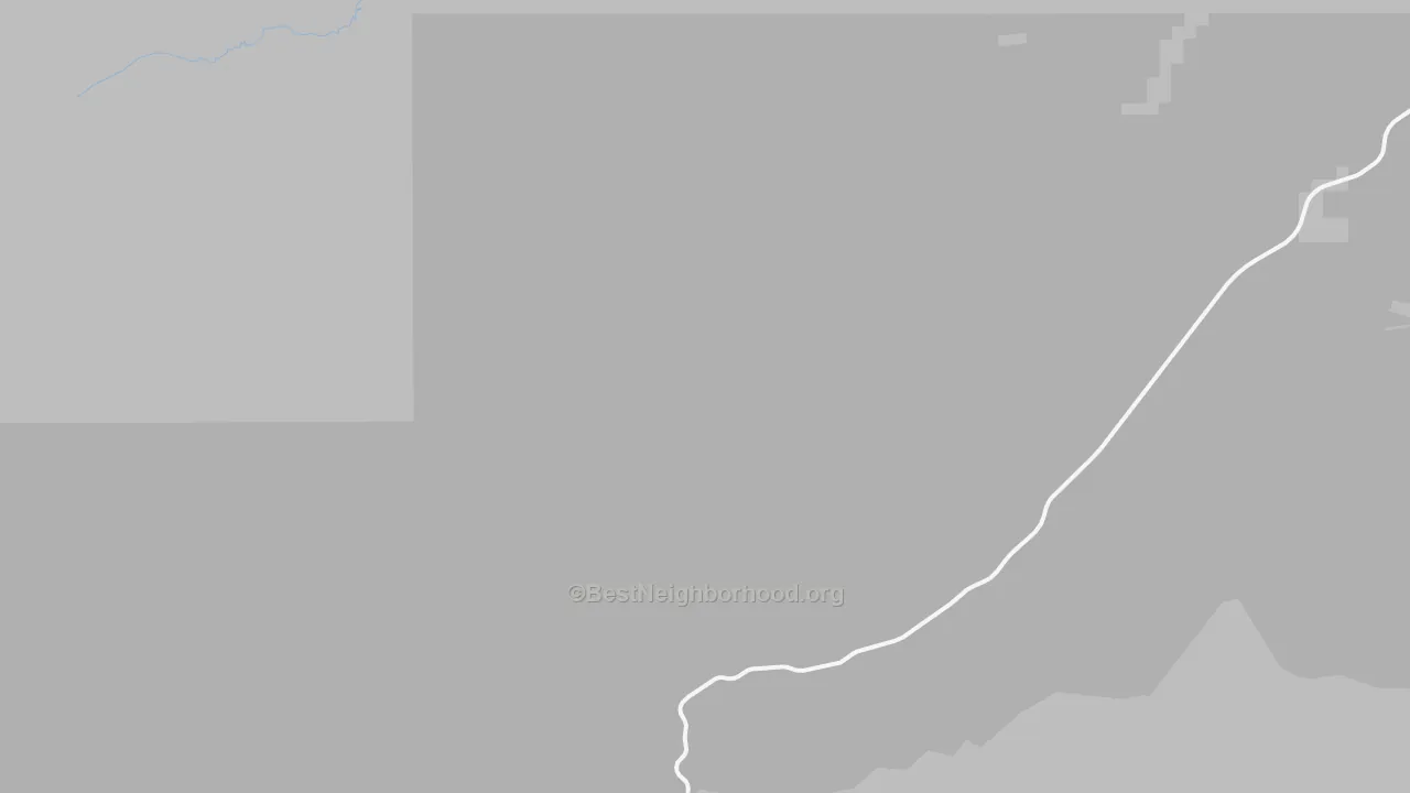 Walk Grade map of Martin, UT, walkable areas in green and car-dependent areas in red