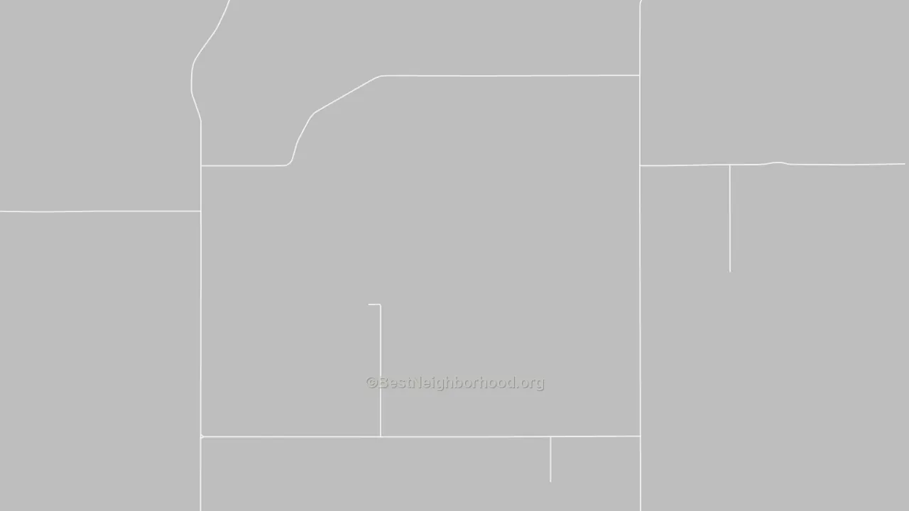 Walk Grade map of Redowl, SD, walkable areas in green and car-dependent areas in red
