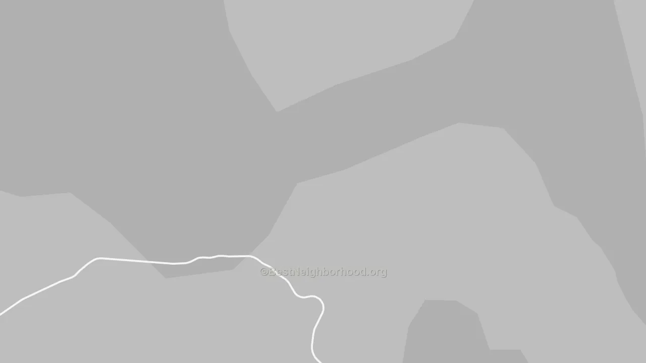 Walk Grade map of Steptoe, NV, walkable areas in green and car-dependent areas in red