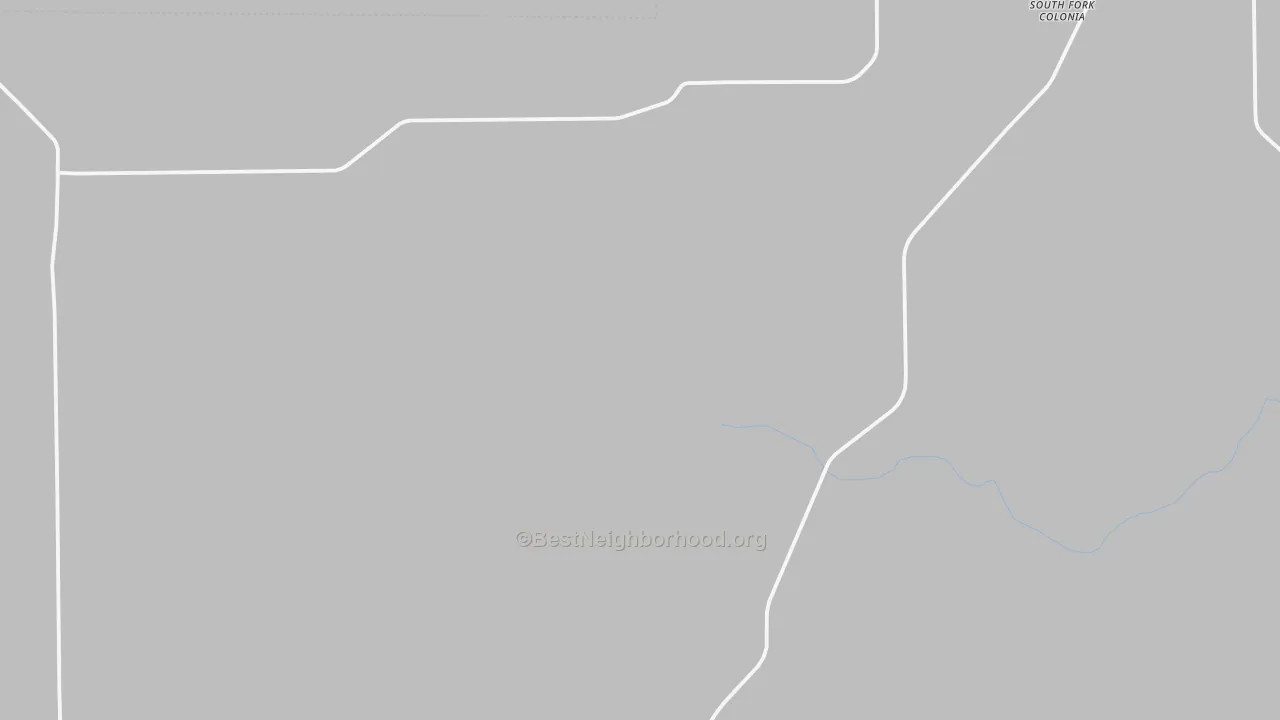 Walk Grade map of Viboras, TX, walkable areas in green and car-dependent areas in red