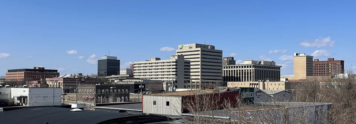 Downtown Canton, Ohio in 2023