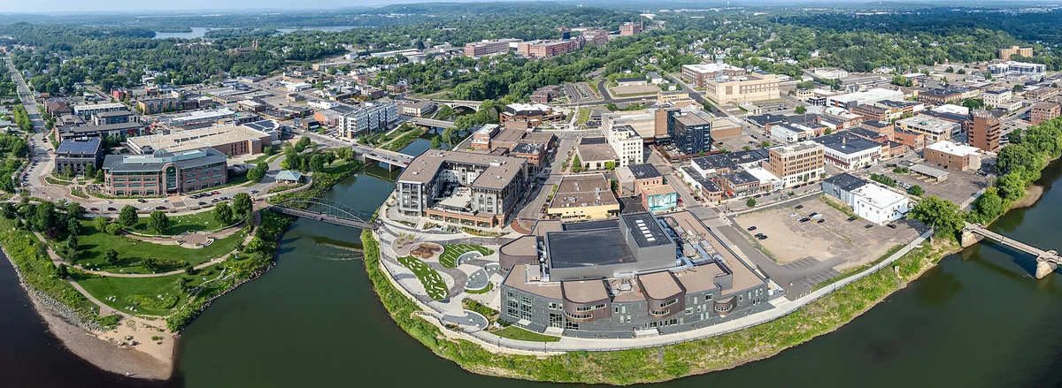 Eau Claire, Wisconsin downtown