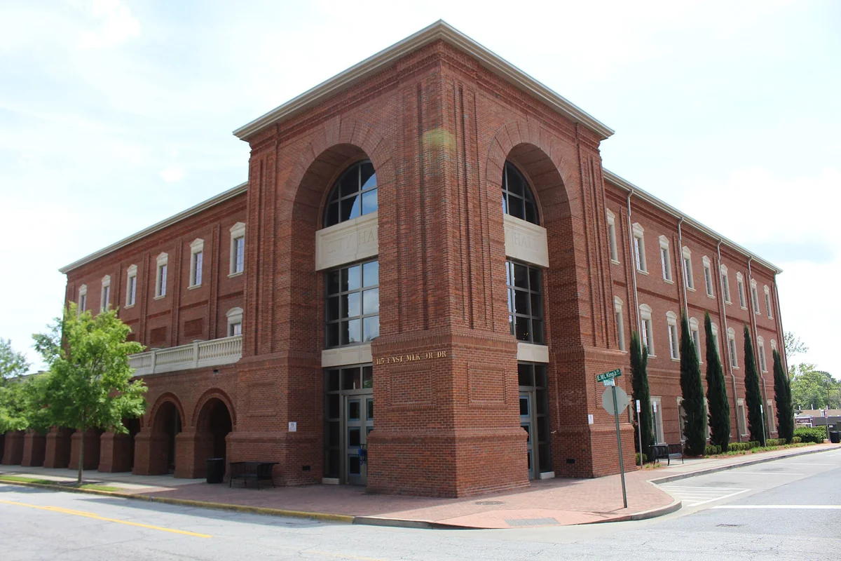 Hinesville city hall, Hinesville, Liberty County, Georgia