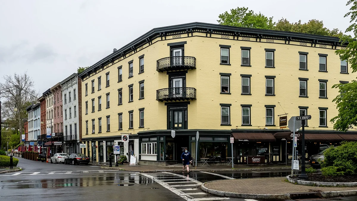 Kingston, New York, Rondout, Rondout–West Strand Historic District, Ulster County, Upstate New York, United States