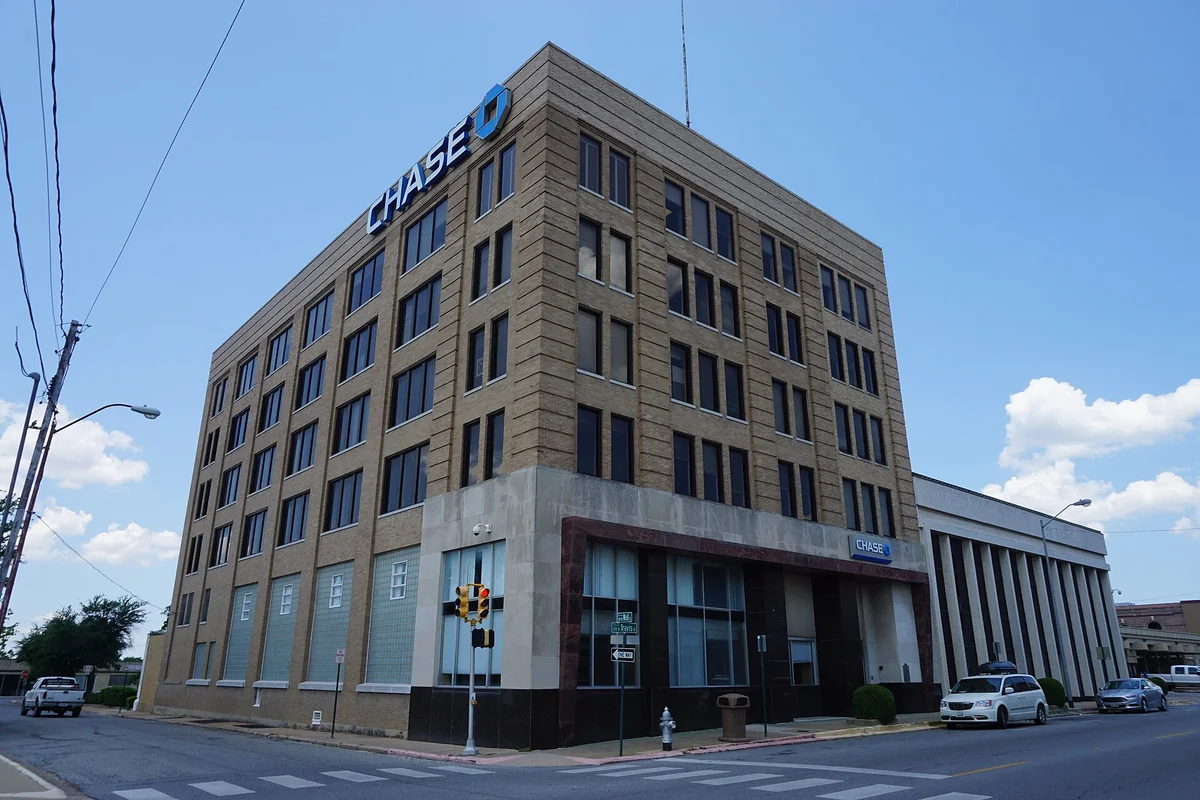 The Chase building in Sherman, Texas ( United States ).