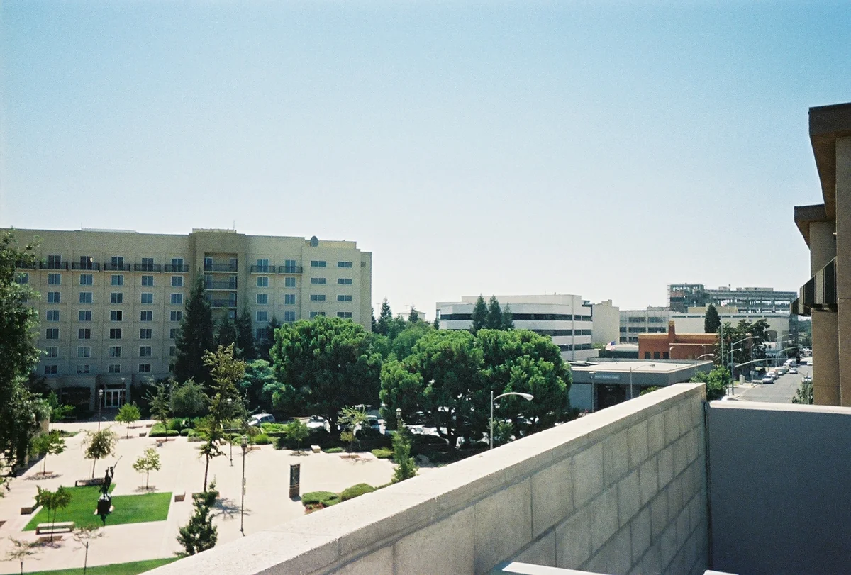 Downtown Visalia, California, USA