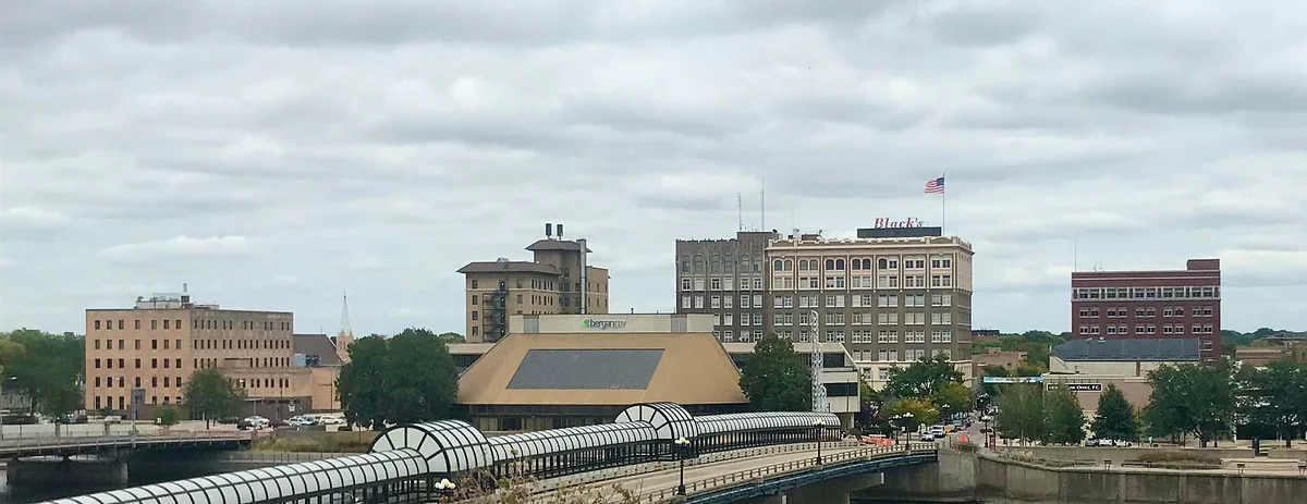 Downtown Waterloo, Iowa