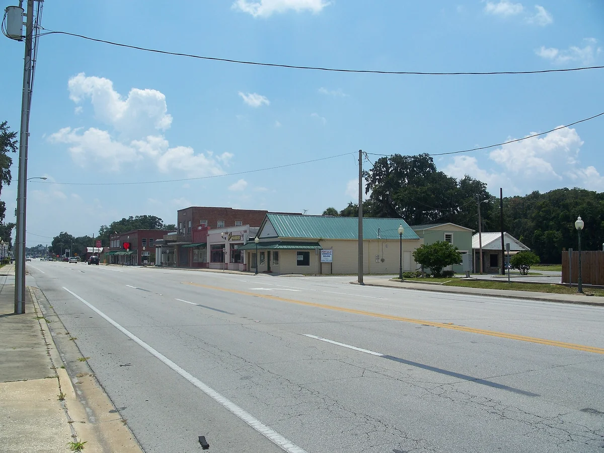 Wildwood, Florida : US 301 through downtown